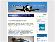 Tablet Screenshot of jetwhine.com